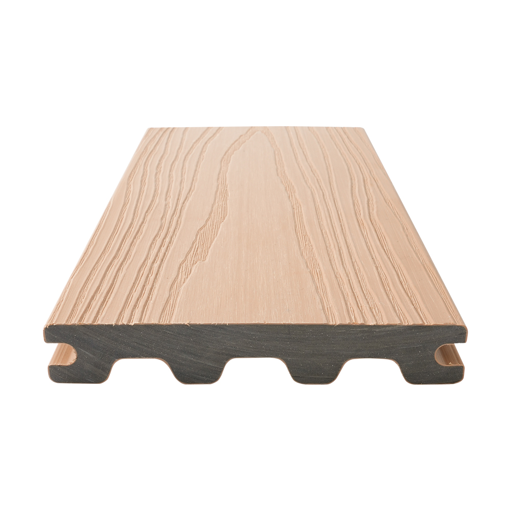 M-Shape Solid WPC-terrasse
