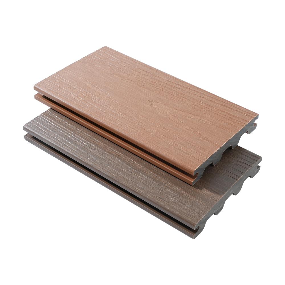 M-Shape Solid WPC-terrasse